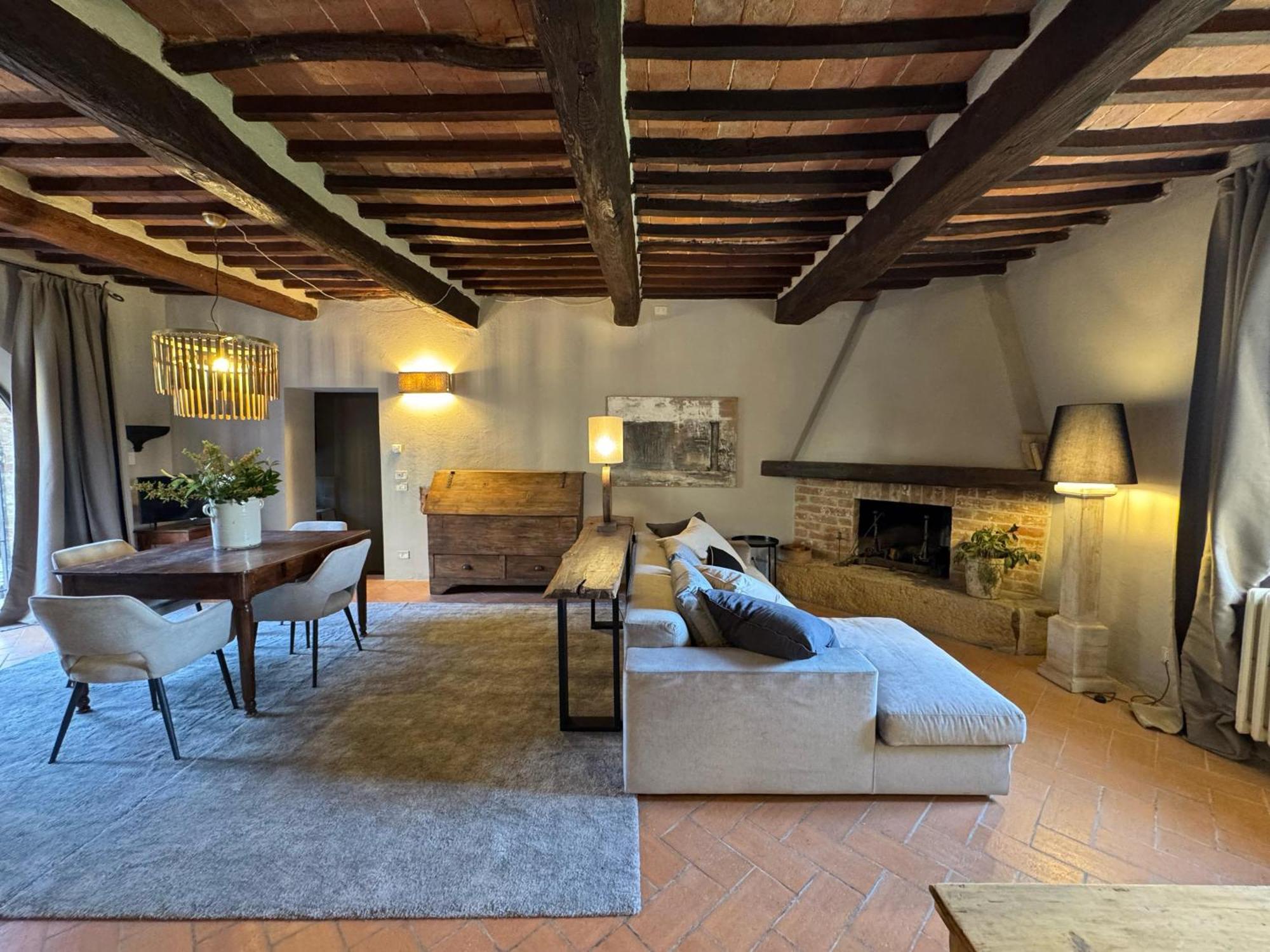 Agriturismo Le Sorbelle D'Orcia Con Piscina Пиенца Экстерьер фото