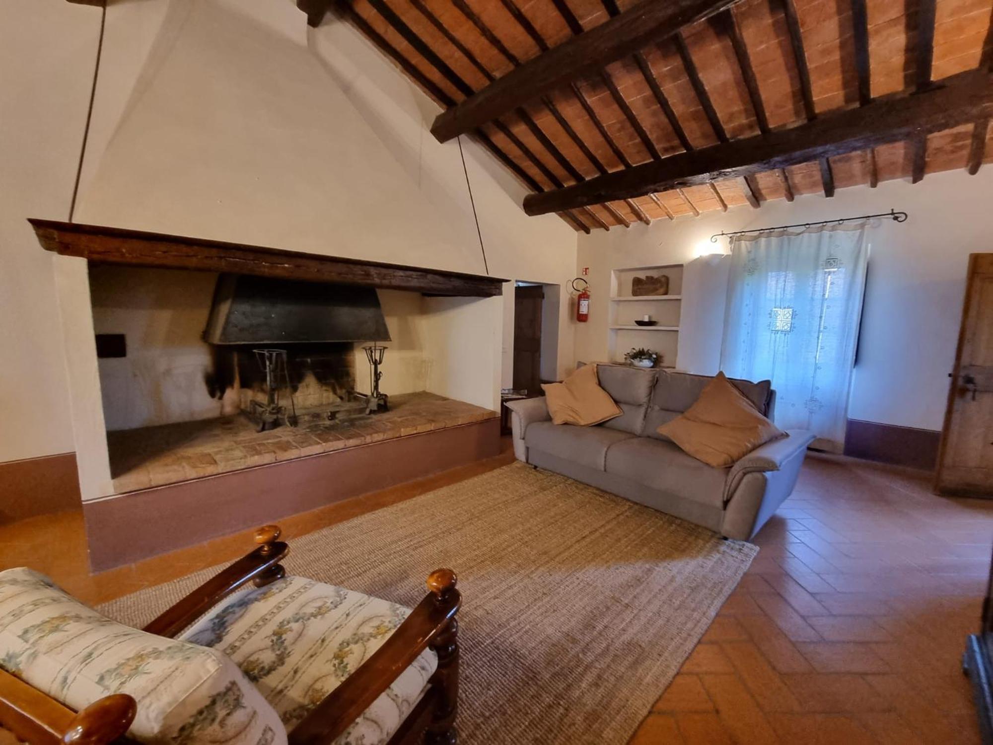 Agriturismo Le Sorbelle D'Orcia Con Piscina Пиенца Экстерьер фото