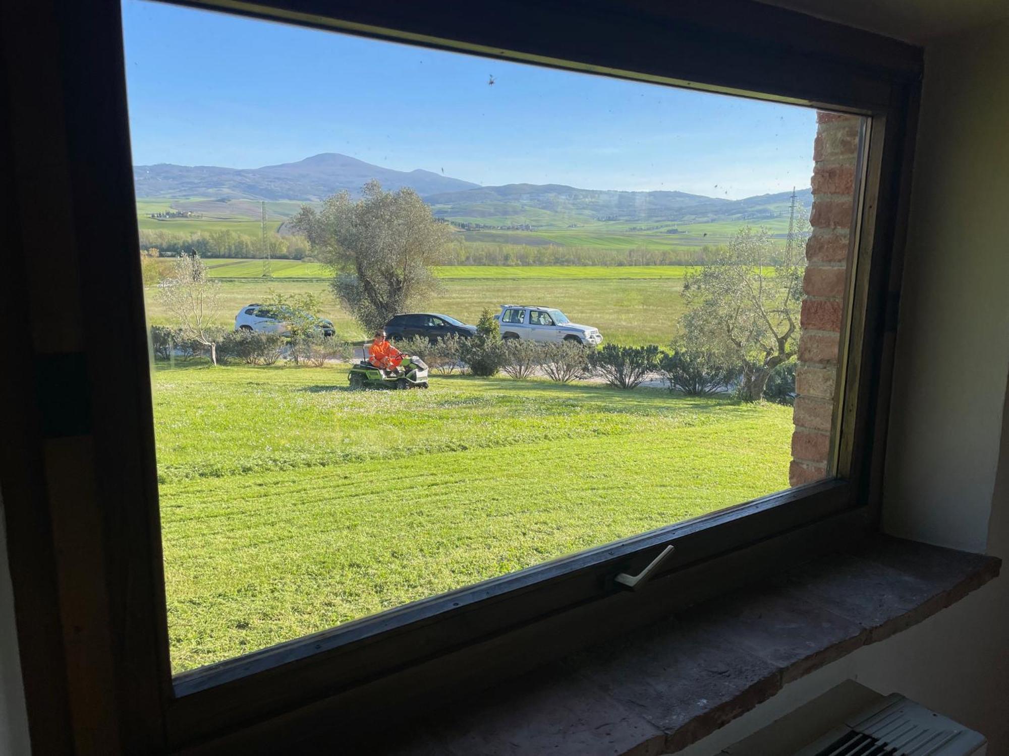 Agriturismo Le Sorbelle D'Orcia Con Piscina Пиенца Экстерьер фото