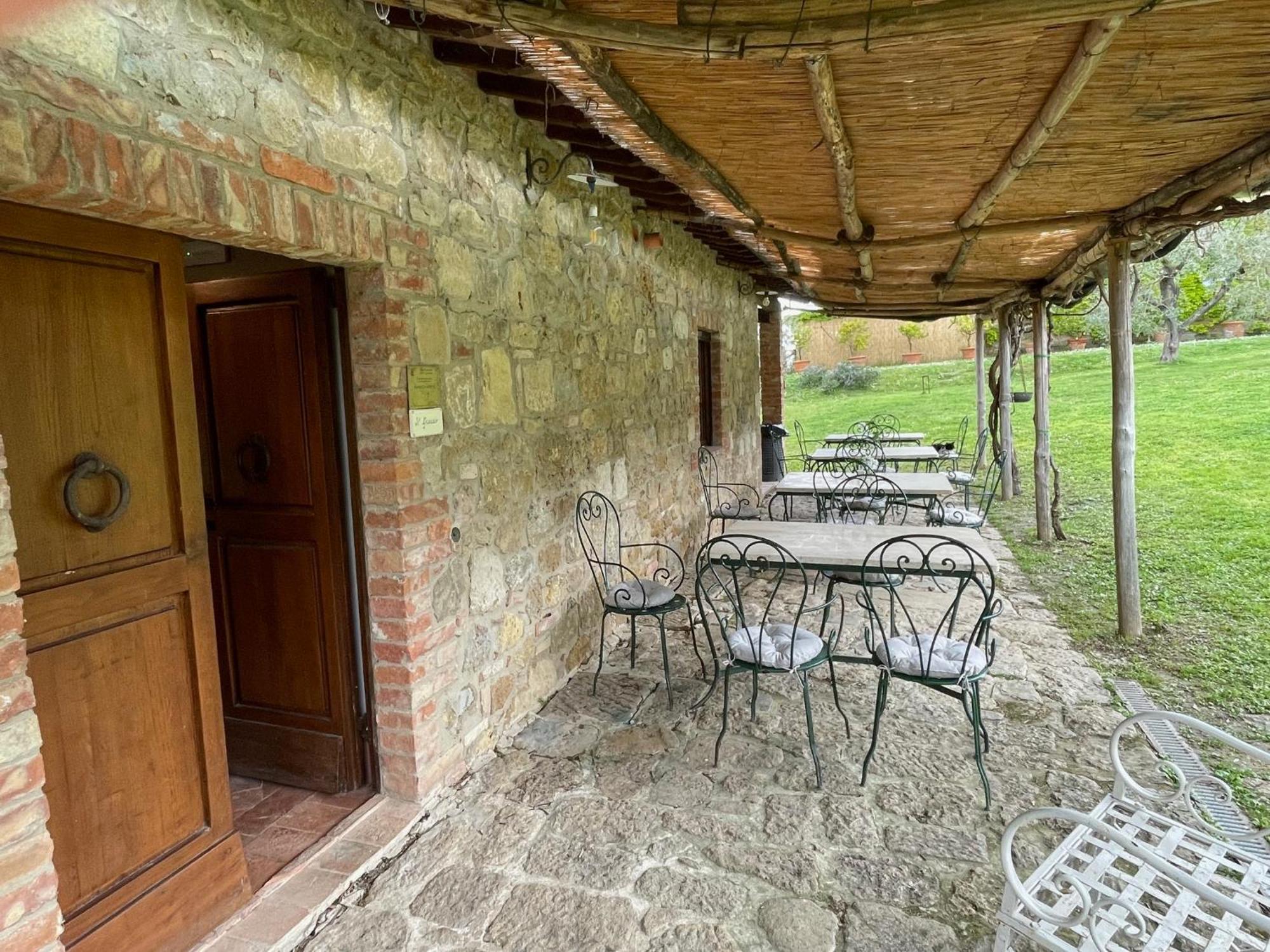 Agriturismo Le Sorbelle D'Orcia Con Piscina Пиенца Экстерьер фото
