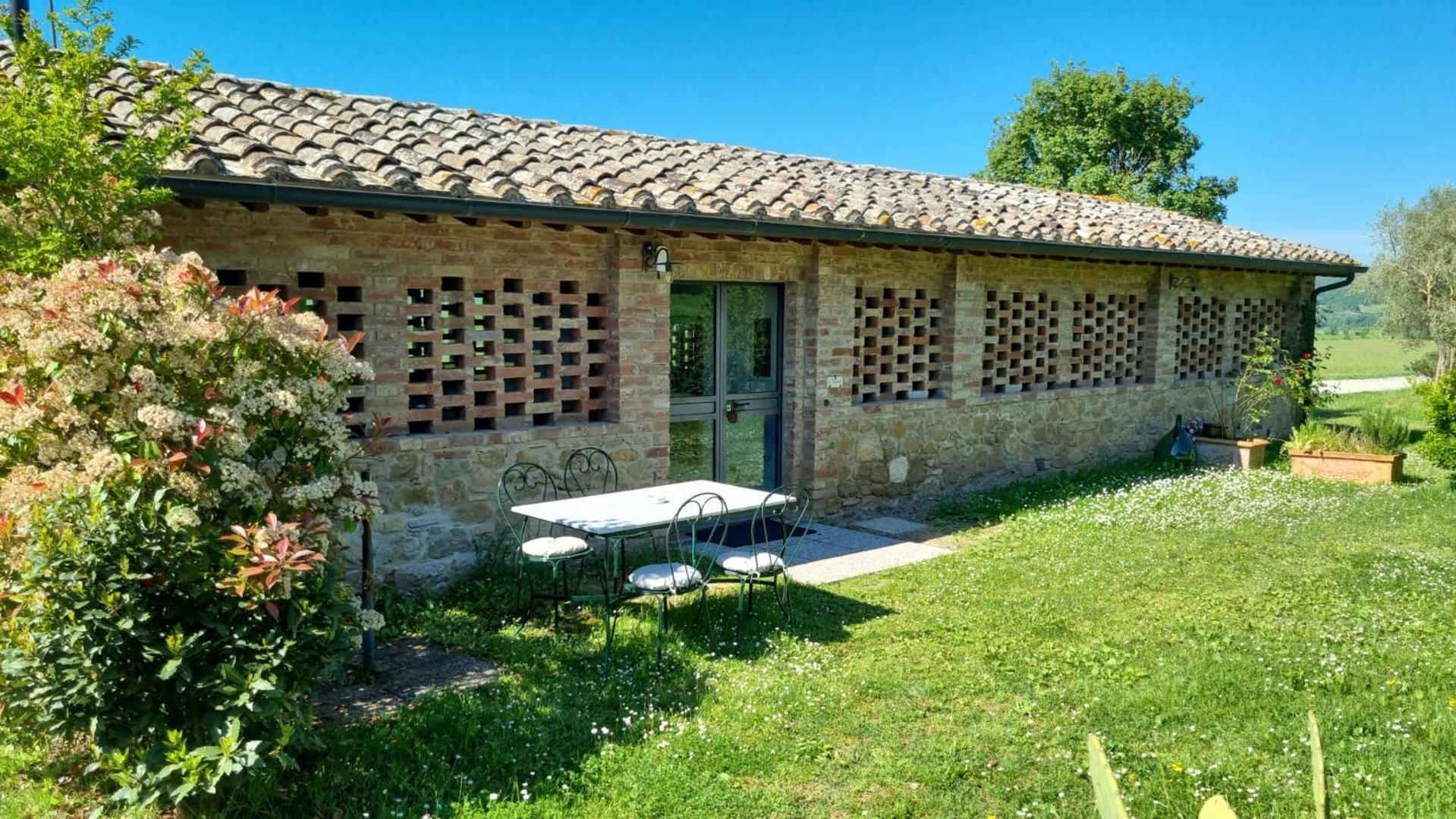 Agriturismo Le Sorbelle D'Orcia Con Piscina Пиенца Экстерьер фото