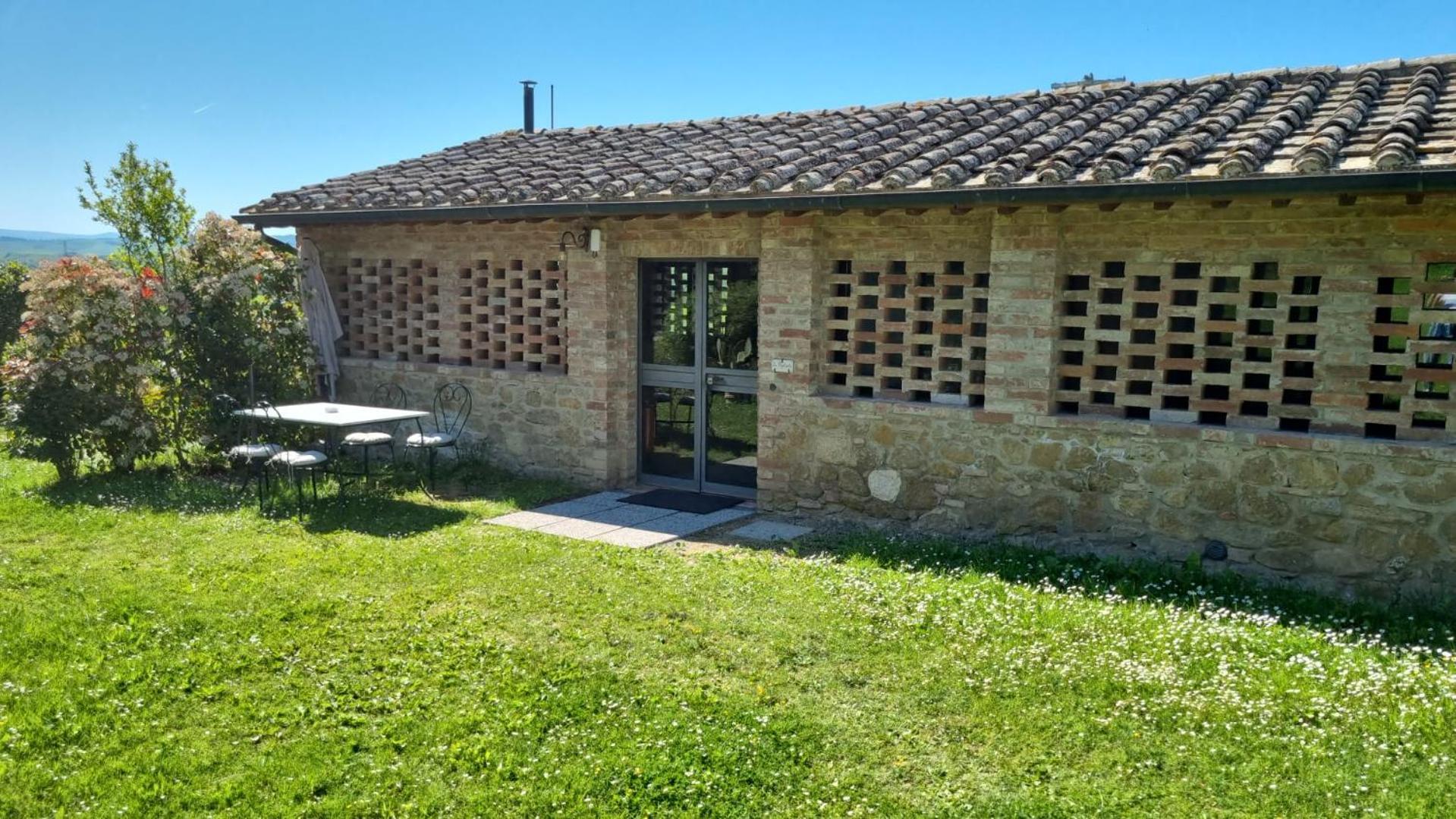 Agriturismo Le Sorbelle D'Orcia Con Piscina Пиенца Экстерьер фото