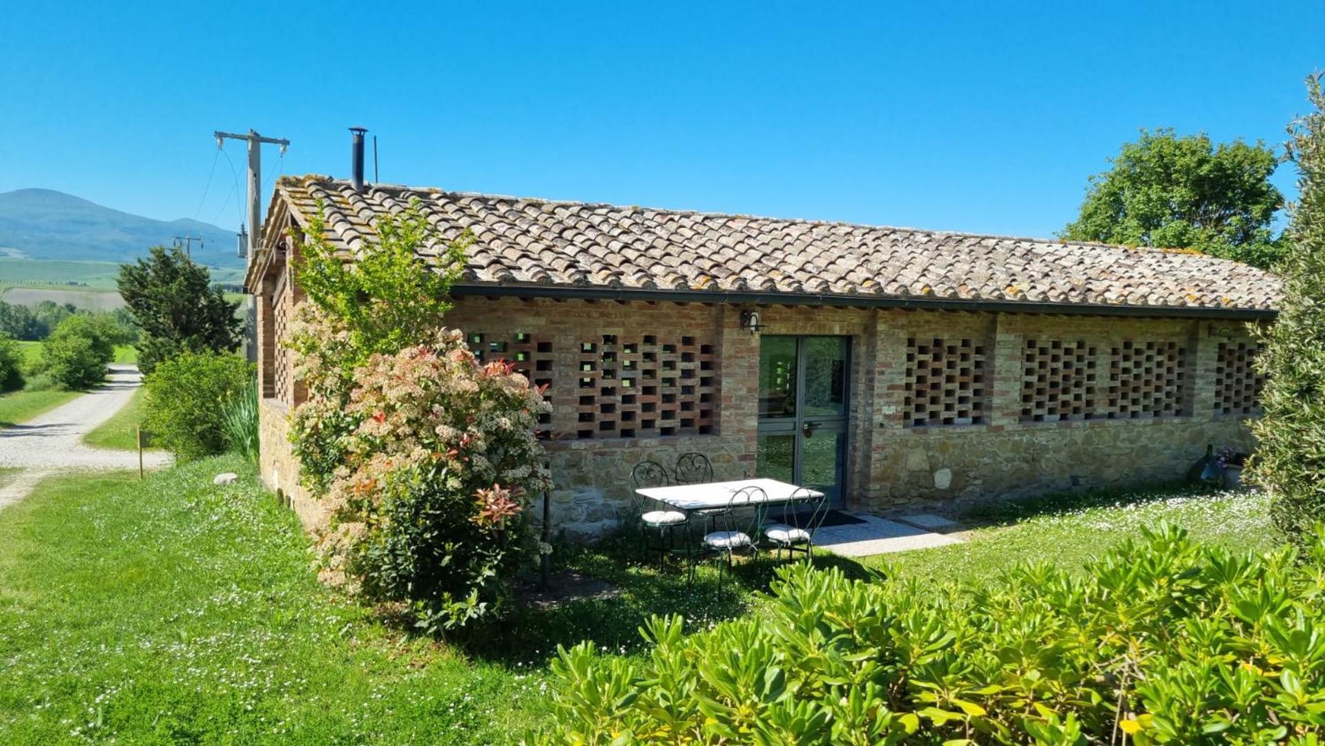 Agriturismo Le Sorbelle D'Orcia Con Piscina Пиенца Экстерьер фото