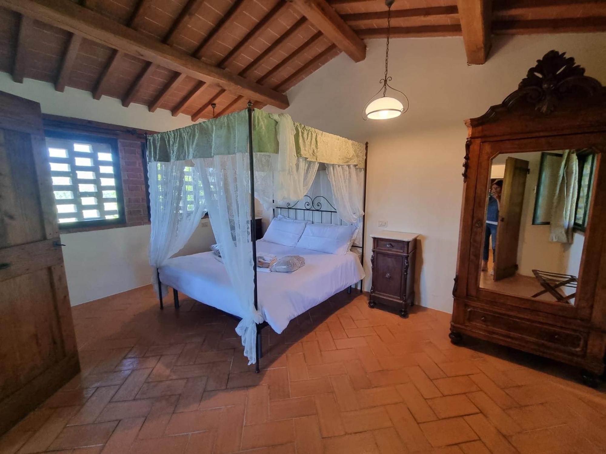 Agriturismo Le Sorbelle D'Orcia Con Piscina Пиенца Экстерьер фото