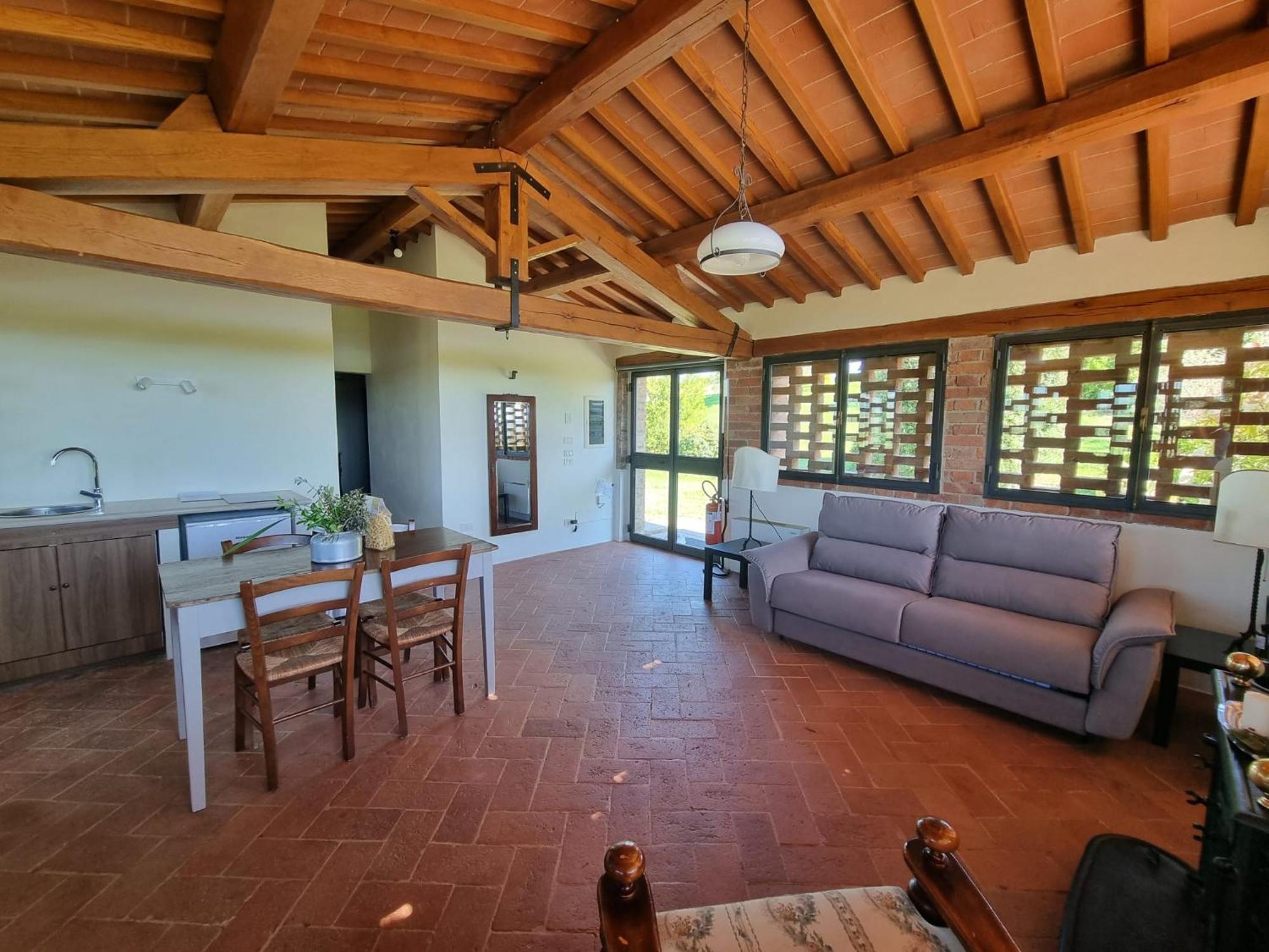 Agriturismo Le Sorbelle D'Orcia Con Piscina Пиенца Экстерьер фото