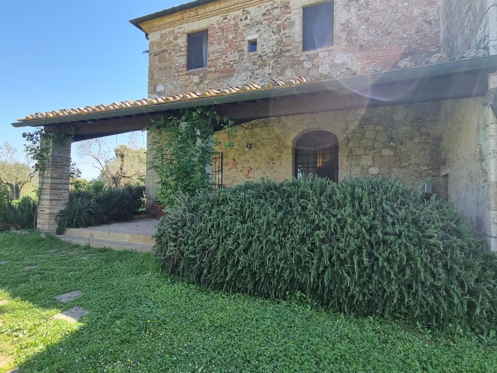 Agriturismo Le Sorbelle D'Orcia Con Piscina Пиенца Экстерьер фото